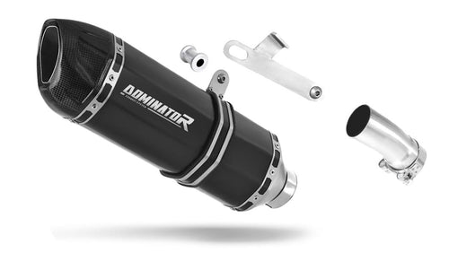 Suzuki GSF BANDIT 400 1996 - 1997 Exhaust Silencer Muffler HP1 BLACK + dB killer