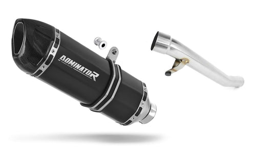 Suzuki GSF 650 BANDIT N / S 2005 - 2006 Exhaust Silencer Muffler HP1 BLACK + dB killer