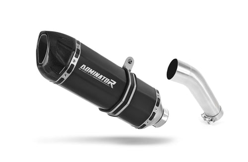 Suzuki SV 650 S 2003 - 2015 Exhaust Silencer Muffler HP1 BLACK + dB killer