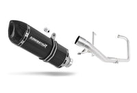 Yamaha YBR 125 2009 - 2018 Full Exhaust System Collector Silencer HP1 BLACK + dB killer 20 m.
