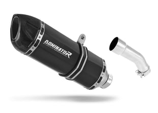 Yamaha FZR 600 1988 - 1993 Exhaust Silencer Muffler HP1 BLACK + dB killer