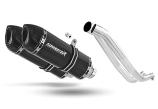 Yamaha XT 660 R 2004 - 2014 Exhaust Silencer Muffler HP1 BLACK + dB killer
