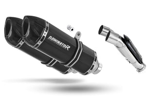 Yamaha TRX 850 1995 - 2000 Exhaust Silencer Muffler HP1 BLACK + dB killer