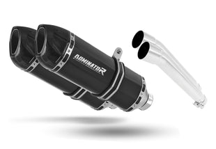 Yamaha TDM 900 2002 - 2009 Exhaust Silencer Muffler HP1 BLACK + dB killer