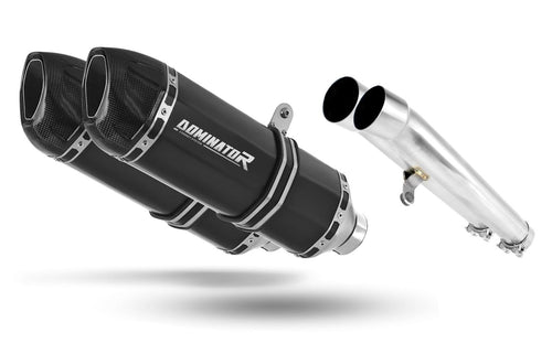 Yamaha FJ 1200 Exhaust Silencer Muffler HP1 BLACK + dB killer