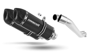 Yamaha BT 1100 BULLDOG 2001 - 2007 Exhaust Silencer Muffler HP1 BLACK + dB killer