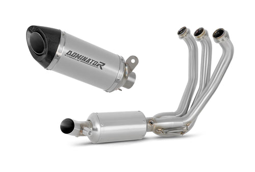 Yamaha XSR 900 / GP 2024 Full Exhaust System Collector Silencer Titanium HP8 + dB killer