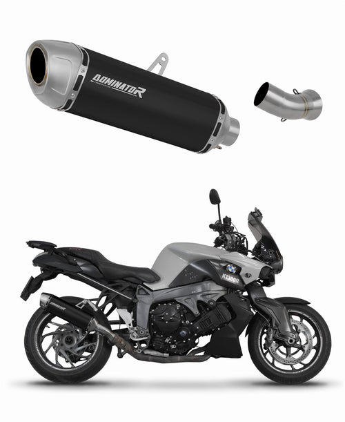 BMW K1300R 2007 - 2015 Exhaust Silencer Muffler S6 BLACK + dB killer