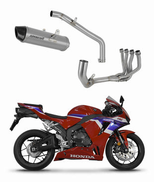 Honda CBR 600RR 2013 - 2025 Full Exhaust System Collector Silencer Titanium HP2 + dB killer