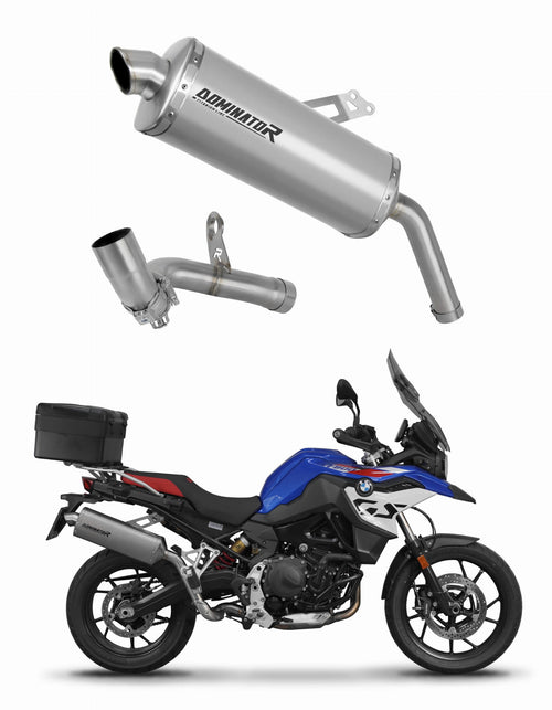BMW F800GS 2024 Exhaust Silencer Muffler Titanium P7 + dB killer