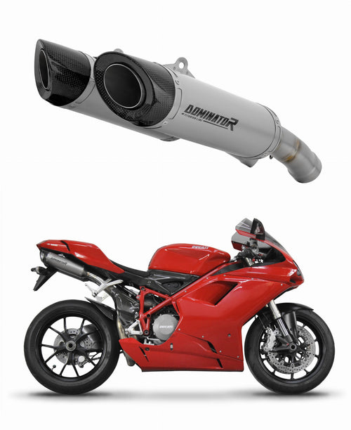 Ducati 1198 2009 - 2011 Exhaust Silencer Muffler Titanium HP8 + dB killer