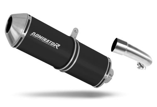 Bajaj Dominar 400 2016 - 2018 Exhaust Silencer Muffler OVR BLACK + dB killer