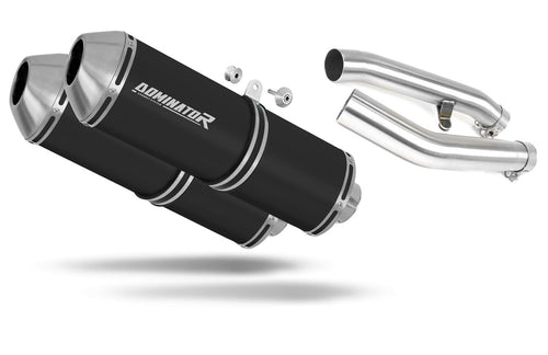 Yamaha FJR 1300 Exhaust Silencer Muffler OVR BLACK + dB killer