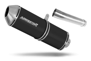 Yamaha XJR 1300 2007 - 2016 Exhaust Silencer Muffler OVR BLACK + dB killer