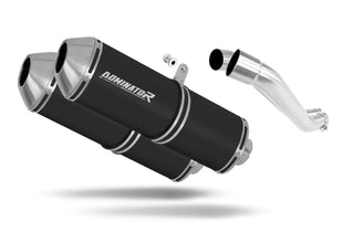 Yamaha BT 1100 BULLDOG 2001 - 2007 Exhaust Silencer Muffler OVR BLACK + dB killer