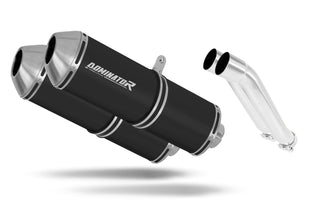 Yamaha XJ 900 Diversion 1994 - 2003 Exhaust Silencer Muffler OVR BLACK + dB killer