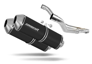 Yamaha TDM 850 1996 - 2001 Exhaust Silencer Muffler OVR BLACK + dB killer