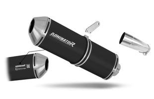 Yamaha FZ8 FAZER 2010 - 2016 EU Approved Exhaust Silencer OVR BLACK
