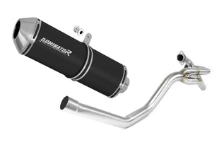 Yamaha XT 660 R 2004 - 2016 side manifold 2 in 1 Exhaust Silencer Muffler OVR BL + dB killer