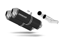 Aprilia Pegaso 650 1997 - 2000 Exhaust Silencer Muffler OVR BLACK + dB killer 19 m.