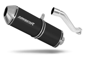 Yamaha XT 600 1990 - 2004 Exhaust Silencer Muffler OVR BLACK + dB killer