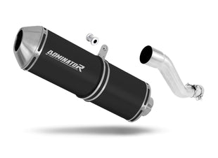 Yamaha XT 600 1987 - 1989 2KF Exhaust Silencer Muffler OVR BLACK + dB killer