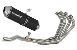 Yamaha XJ 6N S F 2009 - 2016 Full Exhaust System Collector Silencer OVR BLACK + dB killer