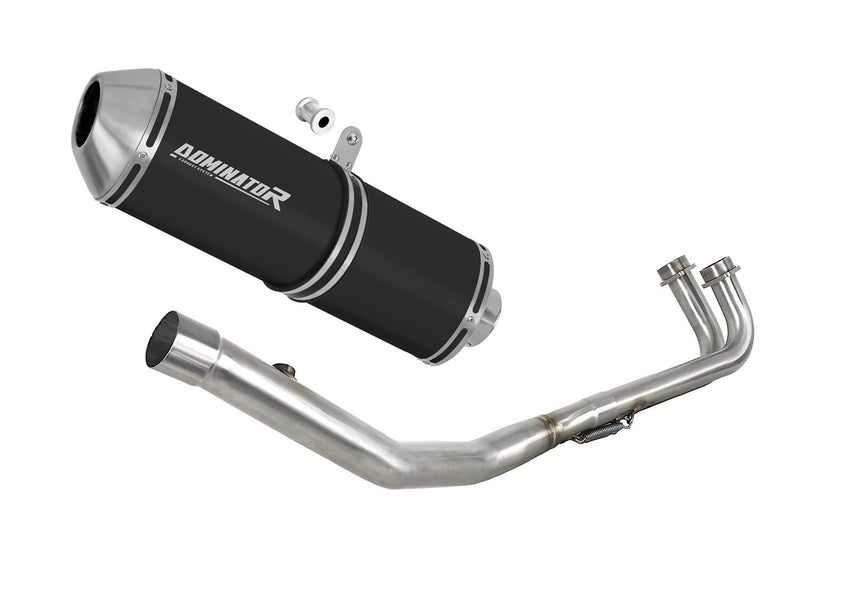 Yamaha XP 530 T-MAX 2012 - 2016 Full Exhaust System Collector Silencer OVR BLACK + dB killer 20 m.