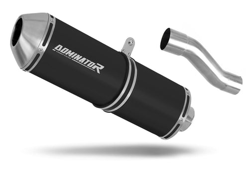 Benelli TRK 502 X 2018 - 2021 Exhaust Silencer Muffler OVR BLACK + dB killer