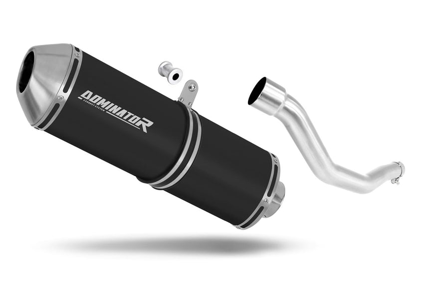 Yamaha WR 400 F 1998 - 2002 Exhaust Silencer Muffler OVR BLACK + dB killer 19 m.