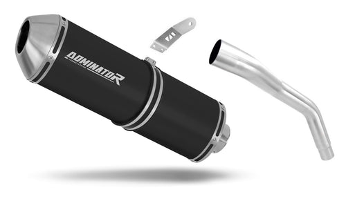 Triumph TIGER 800 XC / XR 2011 - 2014 Exhaust Silencer Muffler OVR BLACK + dB killer