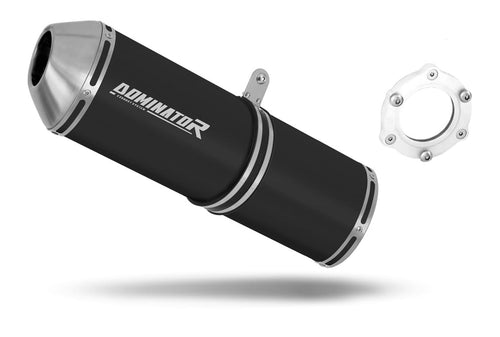 Triumph TT 600 Exhaust Silencer Muffler OVR BLACK + dB killer