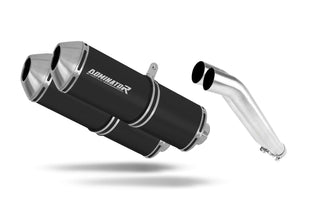 Suzuki GSX 1400 2001 - 2005 Exhaust Silencer Muffler OVR BLACK + dB killer