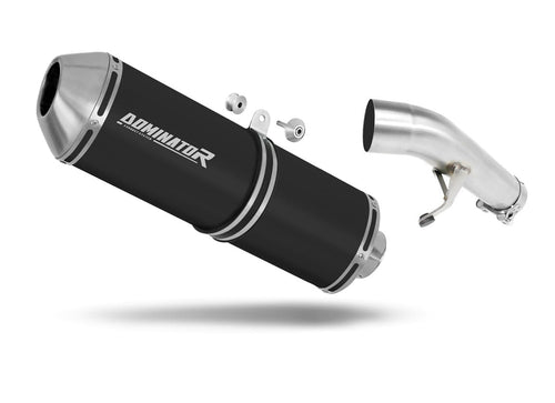 Suzuki GSF 1250 N / S BANDIT 2007 - 2016 Exhaust Silencer Muffler OVR BLACK + dB killer