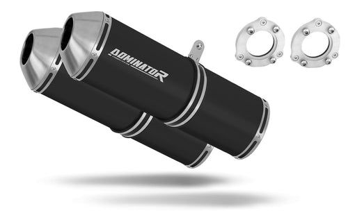 Suzuki TL 1000 R 1997-2000 Exhaust Silencer Muffler OVR BLACK + dB killer