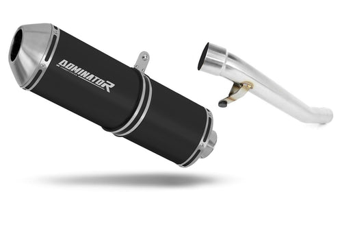 Suzuki GSXF 750 1998 - 2006 Exhaust Silencer Muffler OVR BLACK + dB killer