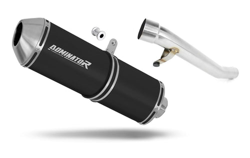 Suzuki GSF BANDIT 750 1995 - 1999 Exhaust Silencer Muffler OVR BLACK + dB killer