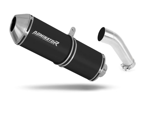Suzuki SV 650 N 2003 - 2015 Exhaust Silencer Muffler OVR BLACK + dB killer