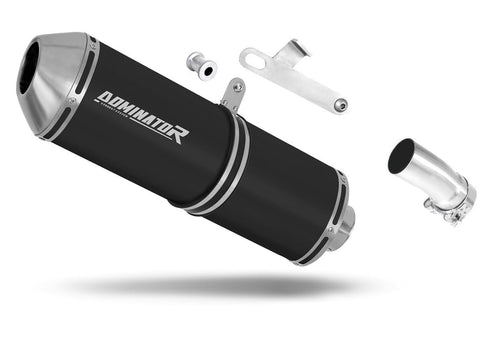 Suzuki GSF BANDIT 400 1996 - 1997 Exhaust Silencer Muffler OVR BLACK + dB killer