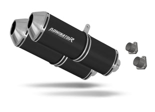 KTM 990 Adventure 2007 - 2012 Exhaust Silencer Muffler OVR BLACK + dB killer