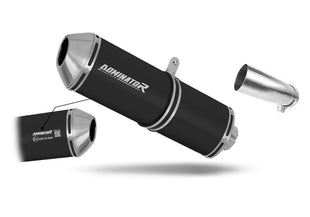 Kawasaki ZX10R 2011 - 2015 EU Approved Exhaust Silencer OVR BLACK