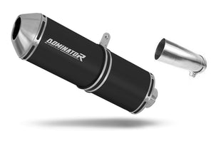Kawasaki ZX10R 2011 - 2015 Exhaust Silencer Muffler OVR BLACK + dB killer