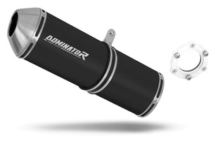 Kawasaki ZX7R 1996 - 2003 Exhaust Silencer Muffler OVR BLACK + dB killer