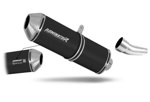 Kawasaki ZX6R 636 2009 - 2024 EU Approved Exhaust Silencer OVR BLACK