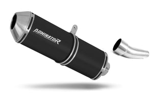 Kawasaki ZX6R 636 2009 - 2024 Exhaust Silencer Muffler OVR BLACK + dB killer