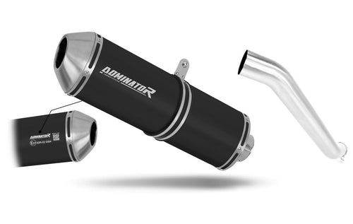 Kawasaki ZX6R 636 2003 - 2004 EU Approved Exhaust Silencer OVR BLACK