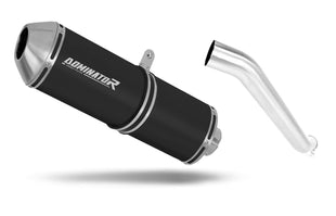 Kawasaki ZX6R 636 2003 - 2004 Exhaust Silencer Muffler OVR BLACK + dB killer