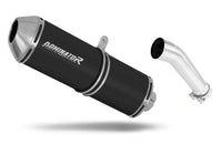 Kawasaki ER 5 500 1996 - 2006 Exhaust Silencer Muffler OVR BLACK + dB killer 19 m.