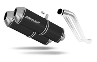 Honda XL 1000 V VARADERO 1999 - 2016 Exhaust Silencer Muffler OVR BLACK + dB killer