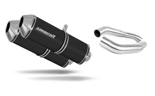 Honda CBR 1000F DUAL 1988 - 2000 Exhaust Silencer Muffler OVR BLACK + dB killer